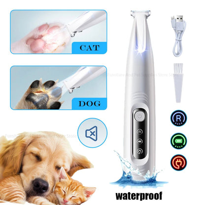 PawTrim Pro™ LED Pet Trimmer - PAWSTHENTICS