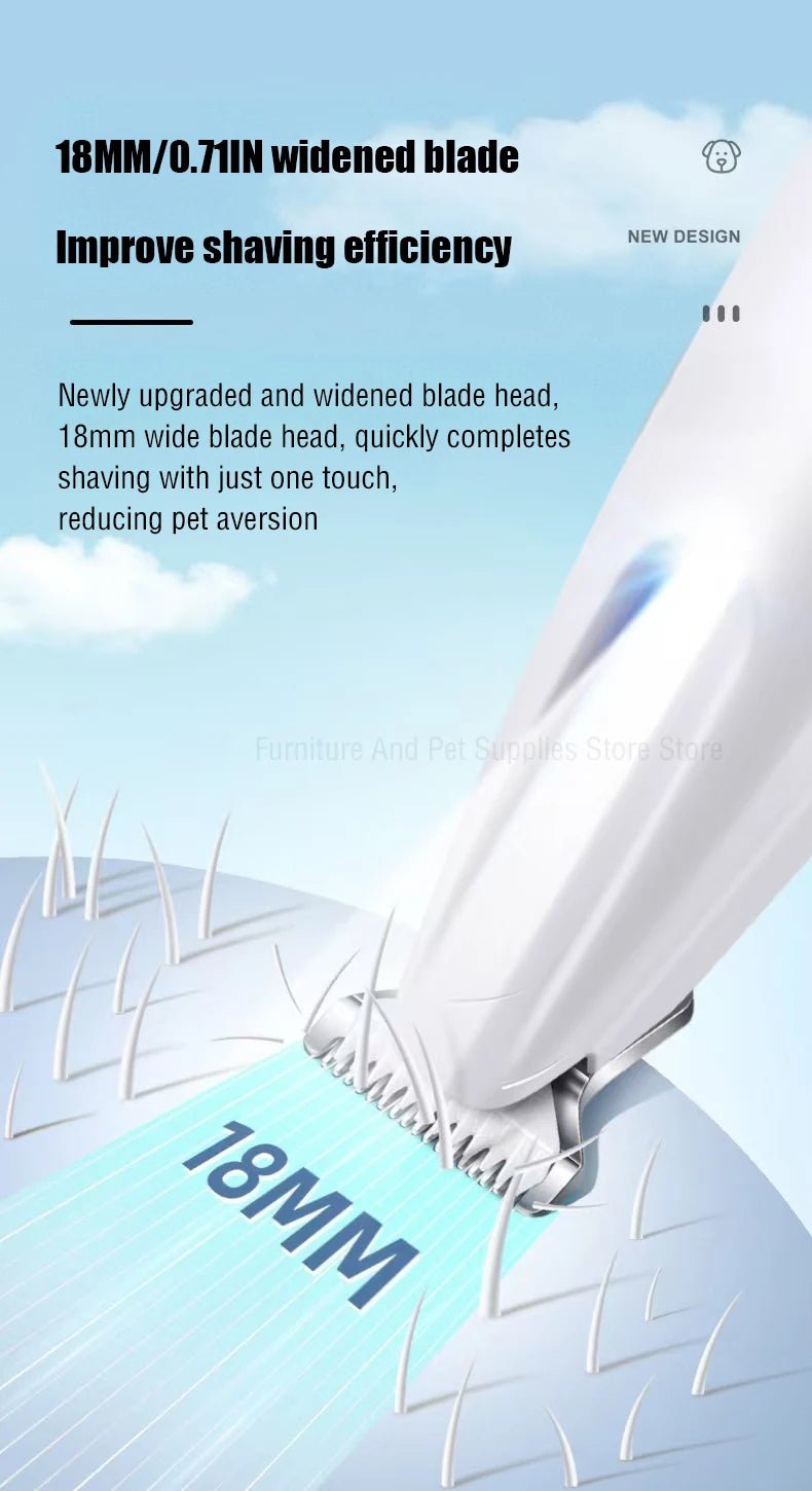 PawTrim Pro™ LED Pet Trimmer - PAWSTHENTICS