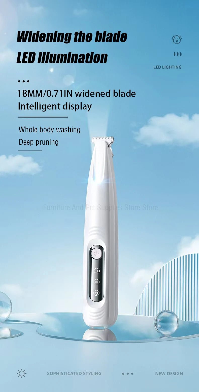 PawTrim Pro™ LED Pet Trimmer - PAWSTHENTICS