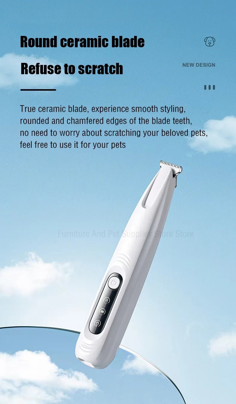 PawTrim Pro™ LED Pet Trimmer - PAWSTHENTICS