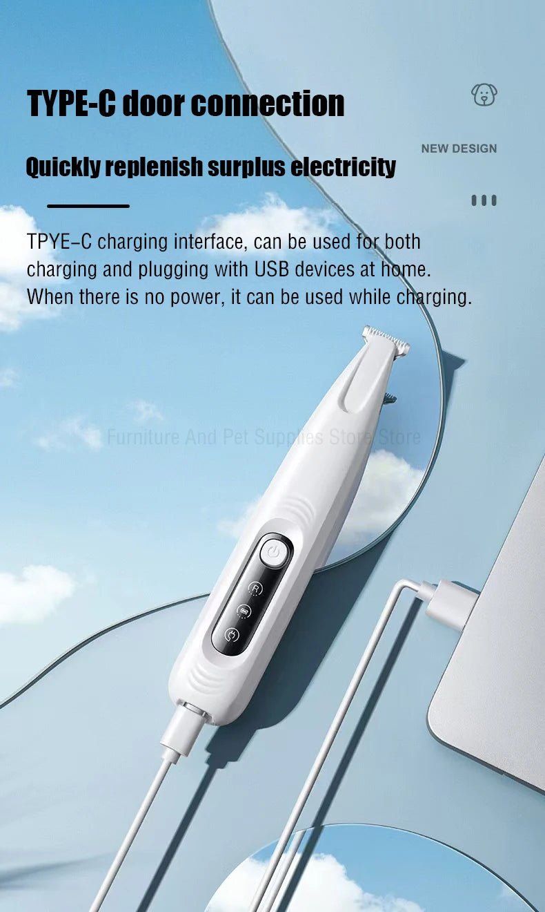 PawTrim Pro™ LED Pet Trimmer - PAWSTHENTICS