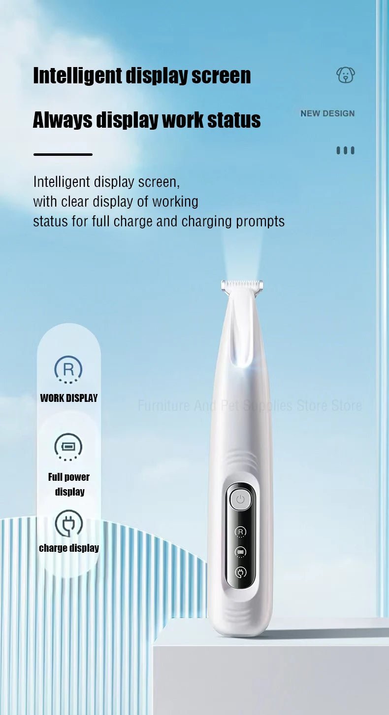 PawTrim Pro™ LED Pet Trimmer - PAWSTHENTICS