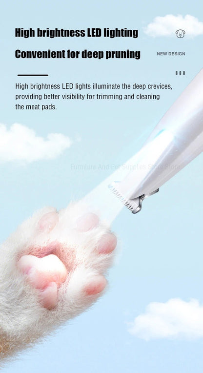 PawTrim Pro™ LED Pet Trimmer - PAWSTHENTICS