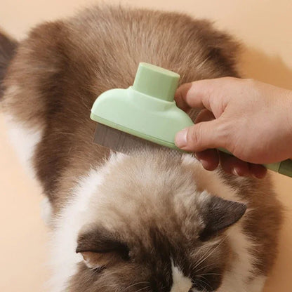 Pet Cat Comb Cat and Dog Hair Removal Brush Cleaning Hair Cleaner Beauty Cleaning Supplies Cat and Dog Universal Pet Supplies - PAWSTHENTICS