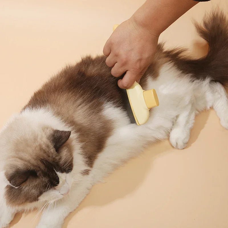 Pet Cat Comb Cat and Dog Hair Removal Brush Cleaning Hair Cleaner Beauty Cleaning Supplies Cat and Dog Universal Pet Supplies - PAWSTHENTICS