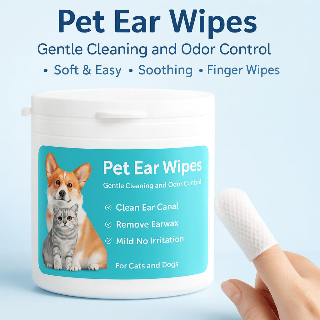 Pet Ear Wipes Cleaner - PAWSTHENTICS