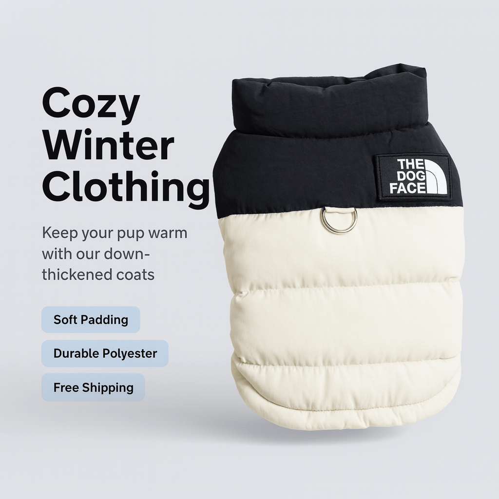 Pet Warm Cotton Coat Winter Clothing - PAWSTHENTICS
