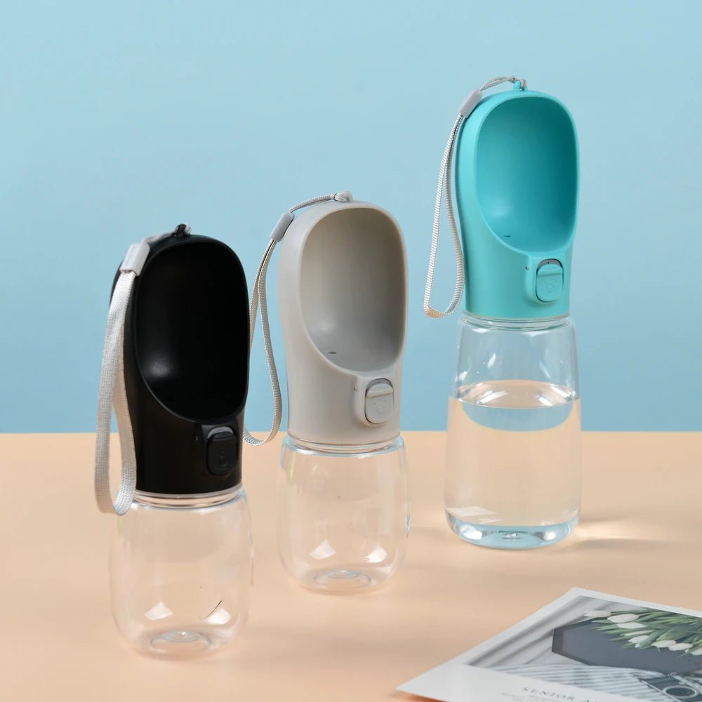 Portable Dog Water Bottle For Small Large Dogs Cat Outdoor Leakproof Walking Drinking - PAWSTHENTICS