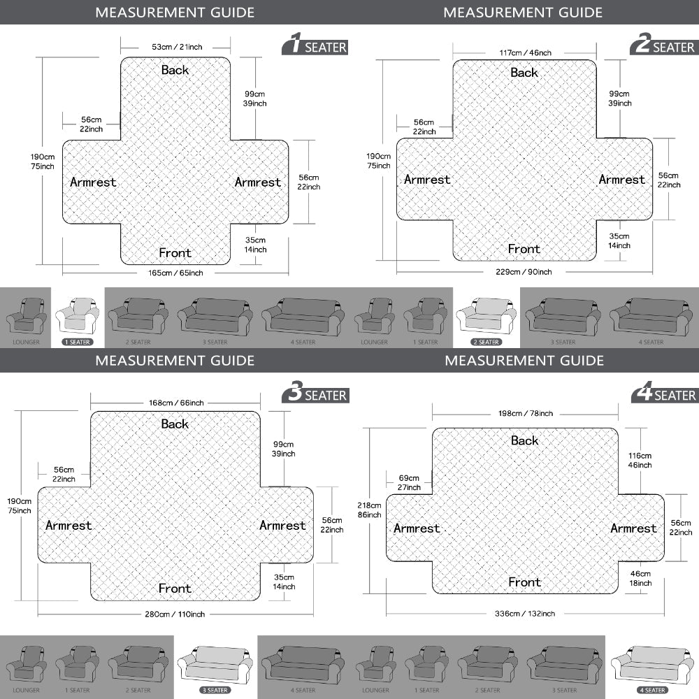 SafeSit™ Waterproof Sofa Cover - PAWSTHENTICS