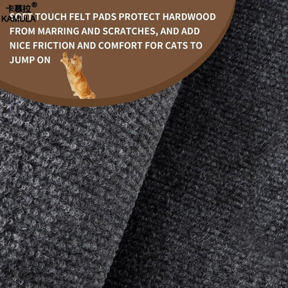 Self - Adhesive Cat Scratch Mat: Trimmable Carpet for Furniture Protection - PAWSTHENTICS