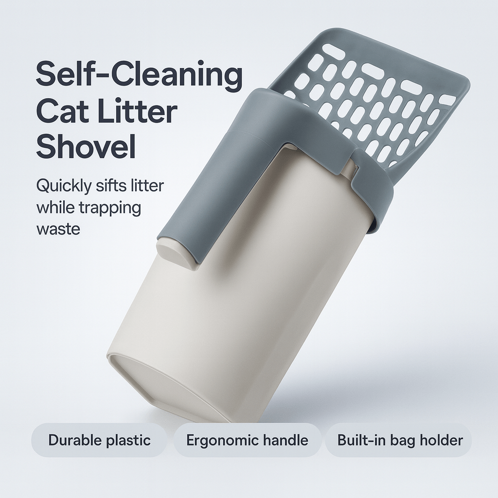 Self - Cleaning Cat Litter Shovel - PAWSTHENTICS