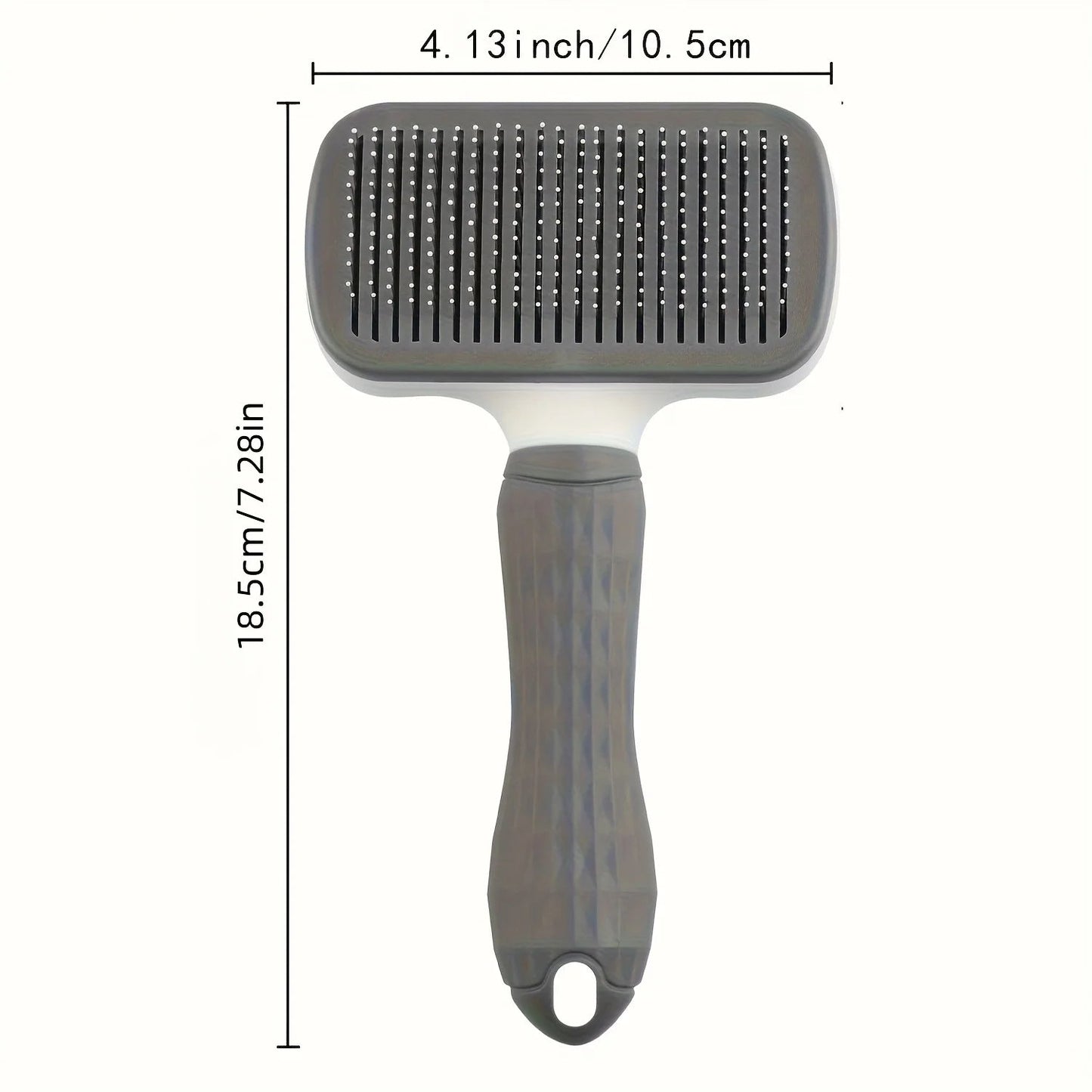 Self - cleaning Pet Hair Remove Comb Cat Slicker Brush Pet Hair Removal Comb For Dogs Cats Grooming Tools Combs Dogs Accessories - PAWSTHENTICS
