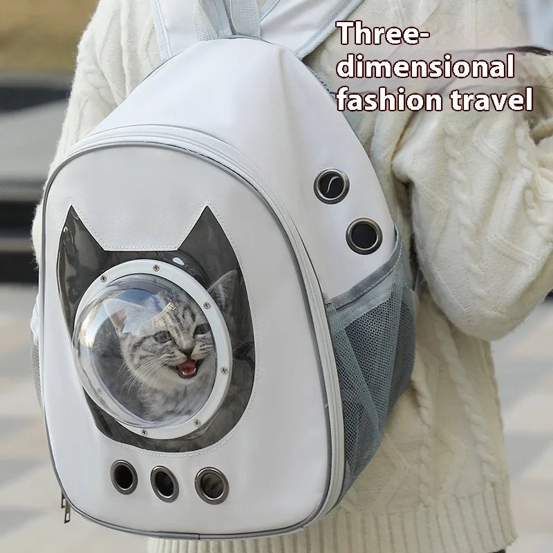 Space Capsule Pet Backpack 360° Transparent - PAWSTHENTICS