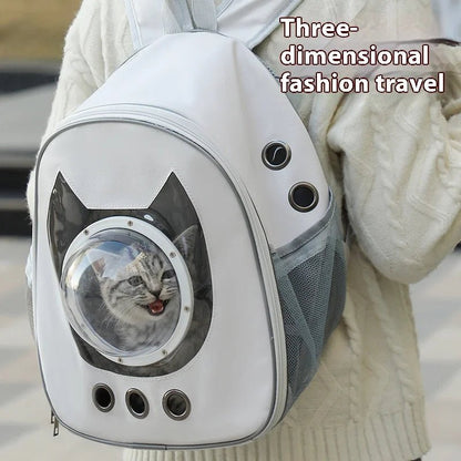 Space Capsule Pet Backpack 360° Transparent - PAWSTHENTICS