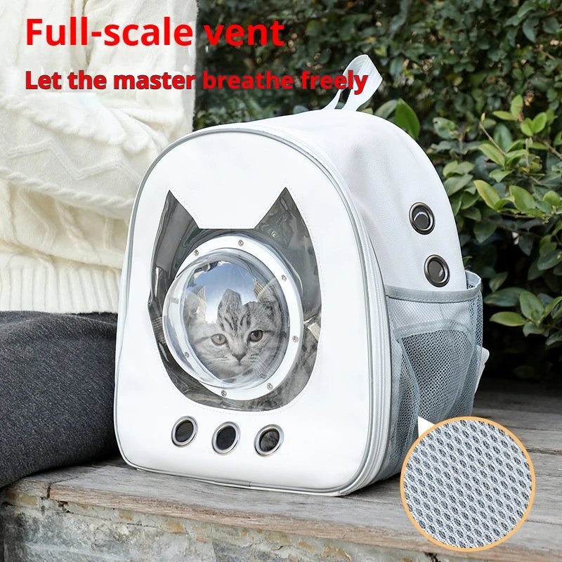 Space Capsule Pet Backpack 360° Transparent - PAWSTHENTICS