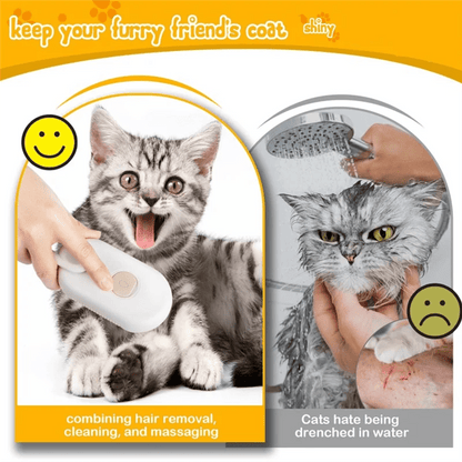 Steam Grooming Brush - PAWSTHENTICS