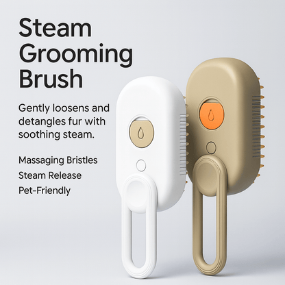 Steam Grooming Brush - PAWSTHENTICS
