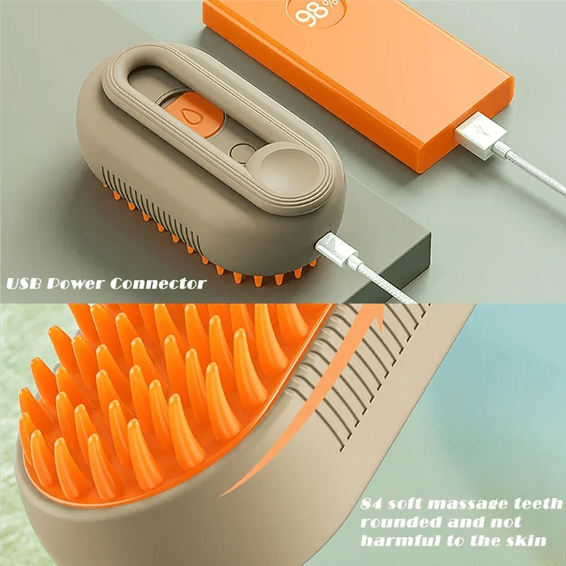 Steam Grooming Brush - PAWSTHENTICS