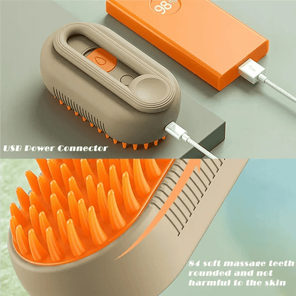 Steam Grooming Brush - PAWSTHENTICS