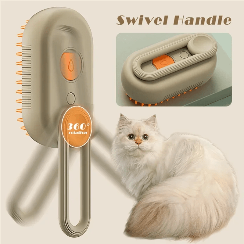 Steam Grooming Brush - PAWSTHENTICS
