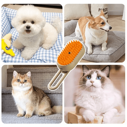 Steam Grooming Brush - PAWSTHENTICS