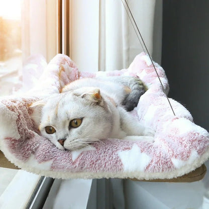 SunnyPaws™ Cat Hanging Hammock Bed - PAWSTHENTICS