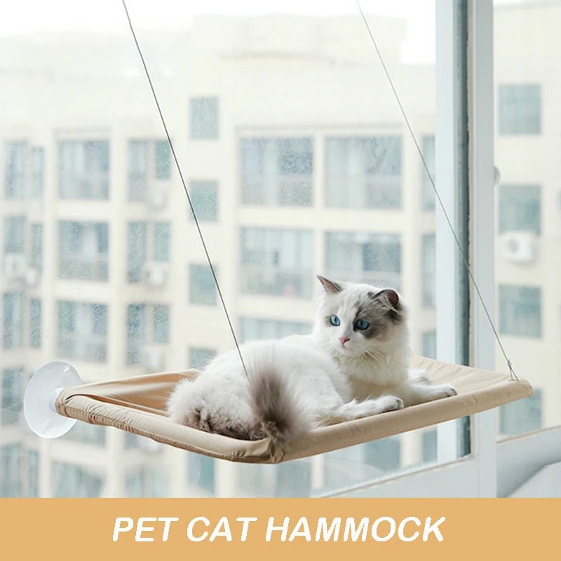 SunnyPaws™ Cat Hanging Hammock Bed - PAWSTHENTICS
