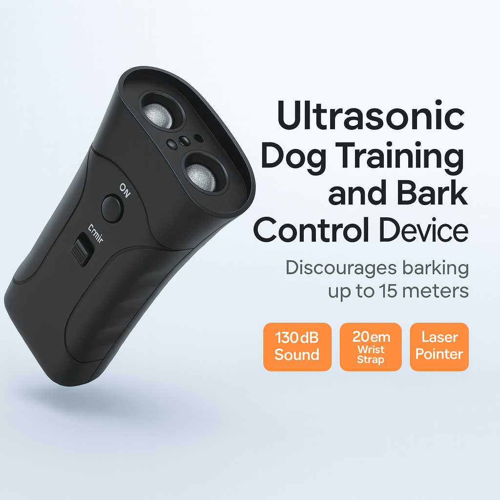 Ultrasonic Dog Training and Bark Control Device - PAWSTHENTICS