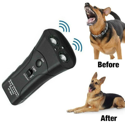 Ultrasonic Dog Training and Bark Control Device - PAWSTHENTICS
