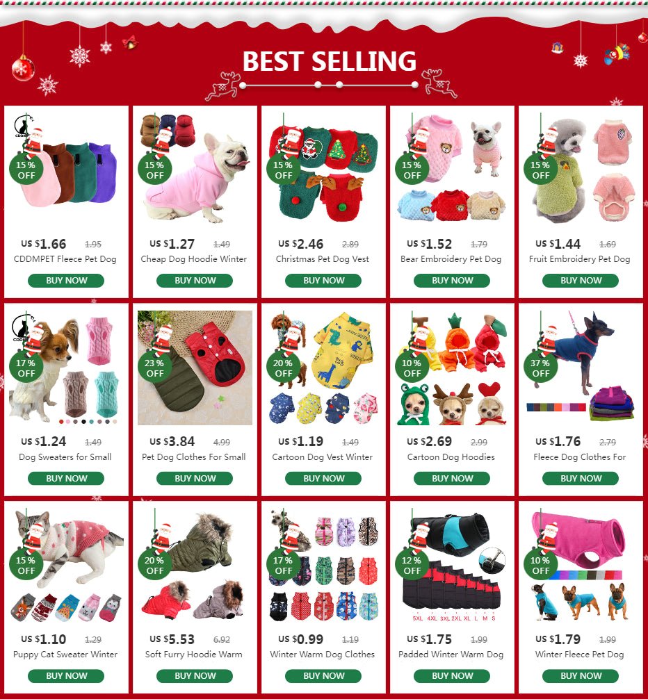 Warm Pet Dog Sweater Winter Dog Clothes for Small Medium Dogs Knitted Puppy Cat Coat Chihuahua French Bulldogs Yorkie Customes - PAWSTHENTICS