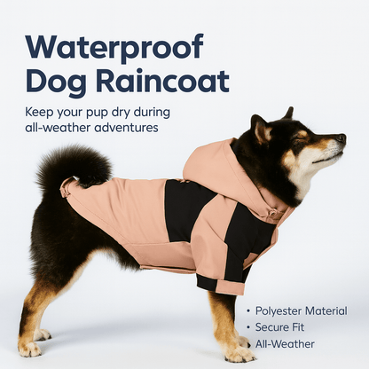Waterproof Dog Raincoat Clothes - PAWSTHENTICS